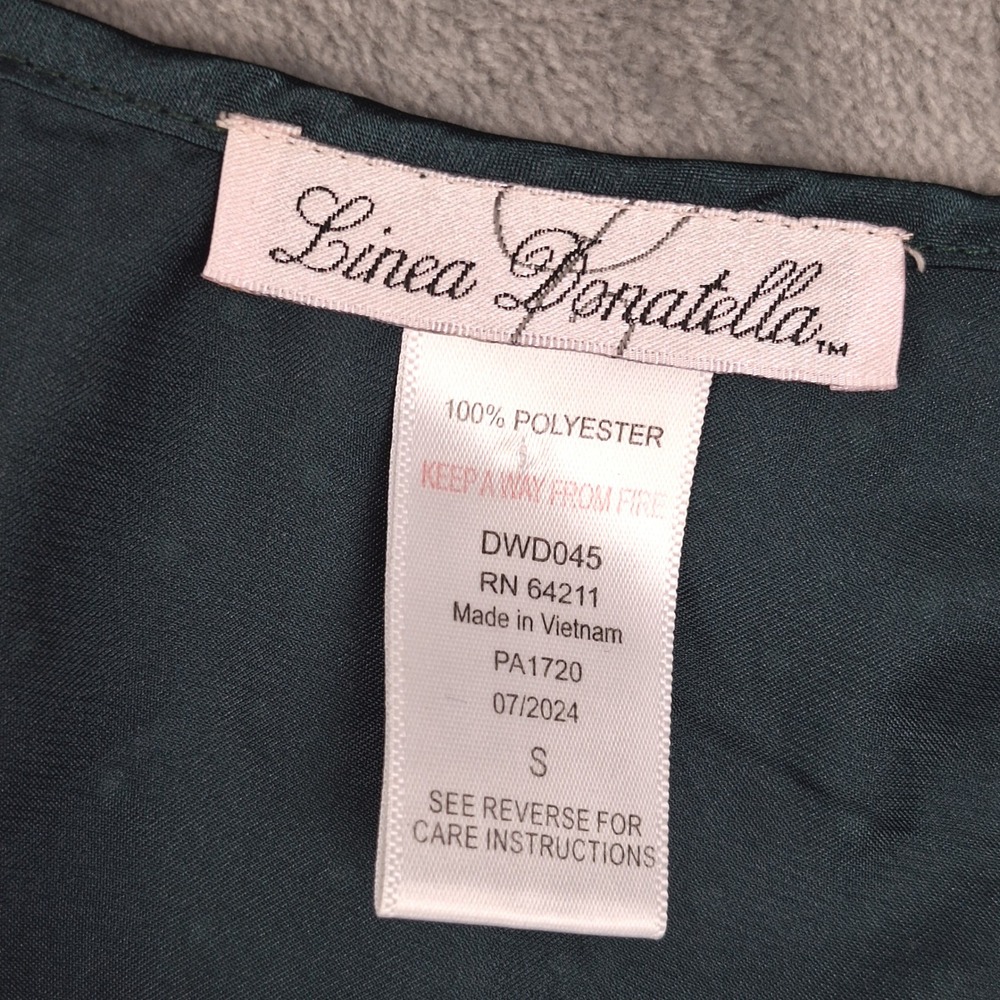 Womens Top Small Green Babydoll Y2K Fairy Grunge Satin Coquette Cami Whimsigoth - Picture 2 of 6